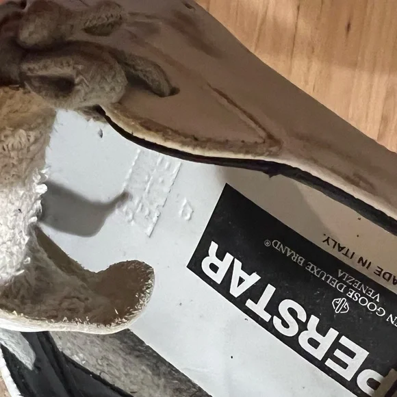 Golden Goose White and Gray Sneakers - Picture 8 of 8